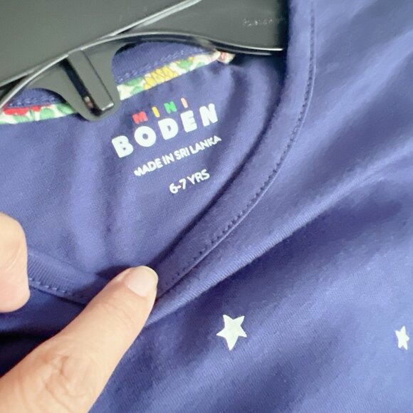 Mini Boden Halloween Twirly Shirt Starboard Blue Nutcracker Boy/ Girl 6Y- 7Y NEW - Picture 4 of 4